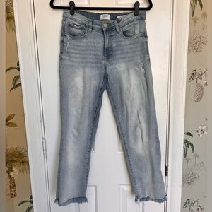 Kensie Vintage Luxe Cropped Jeans